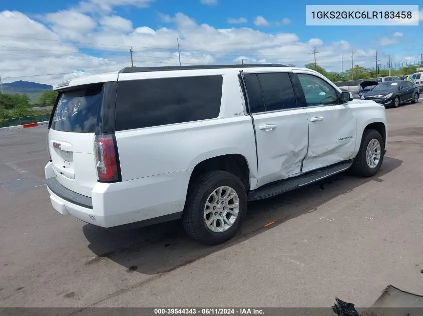 2020 GMC Yukon Xl 4Wd Slt VIN: 1GKS2GKC6LR183458 Lot: 39544343