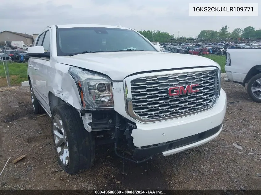 1GKS2CKJ4LR109771 2020 GMC Yukon 4Wd Denali