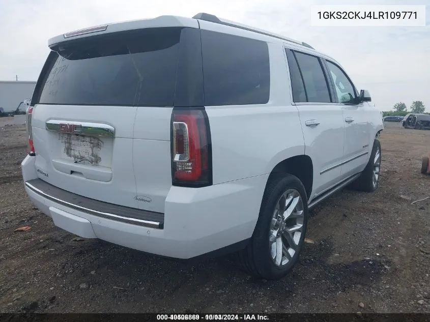 1GKS2CKJ4LR109771 2020 GMC Yukon 4Wd Denali