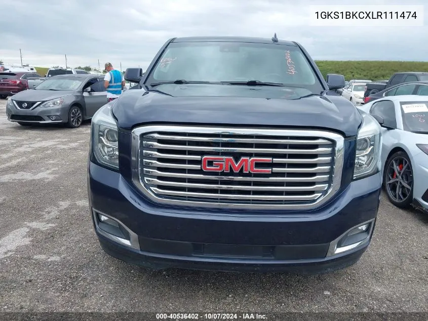 2020 GMC Yukon Slt VIN: 1GKS1BKCXLR111474 Lot: 40536402