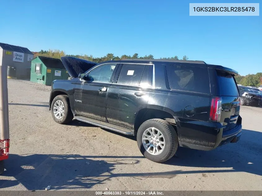 2020 GMC Yukon Slt VIN: 1GKS2BKC3LR285478 Lot: 40563383