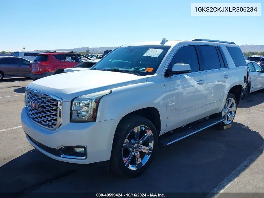 2020 GMC Yukon 4Wd Denali VIN: 1GKS2CKJXLR306234 Lot: 40599424