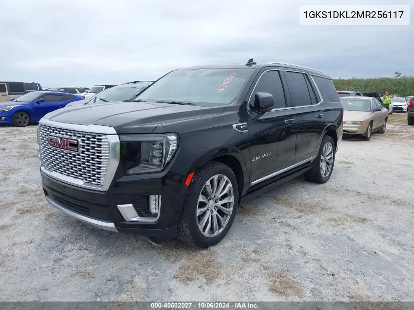 2021 GMC Yukon 2Wd Denali VIN: 1GKS1DKL2MR256117 Lot: 40502027