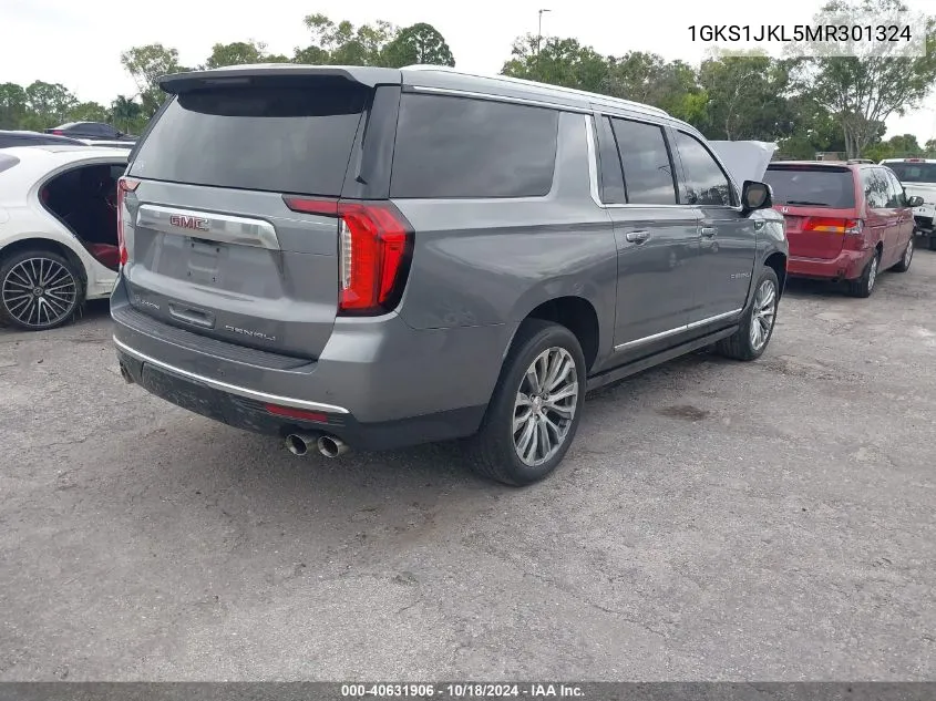 1GKS1JKL5MR301324 2021 GMC Yukon Xl 2Wd Denali