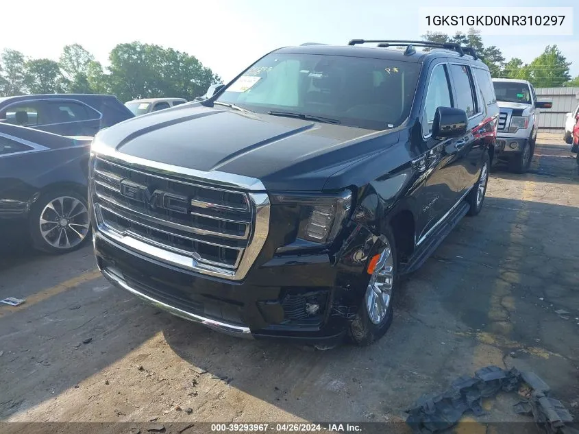 1GKS1GKD0NR310297 2022 GMC Yukon Xl 2Wd Slt