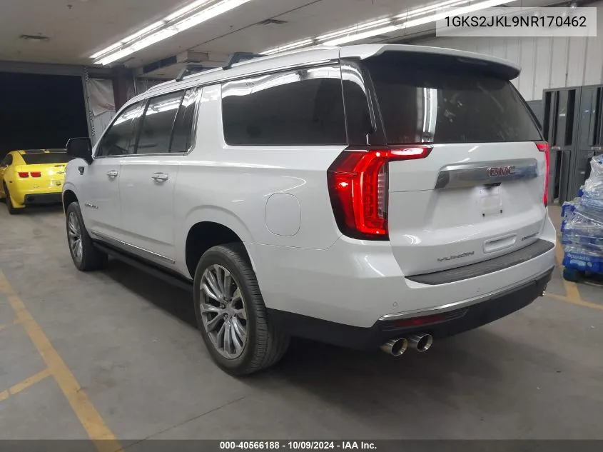 1GKS2JKL9NR170462 2022 GMC Yukon Xl 4Wd Denali