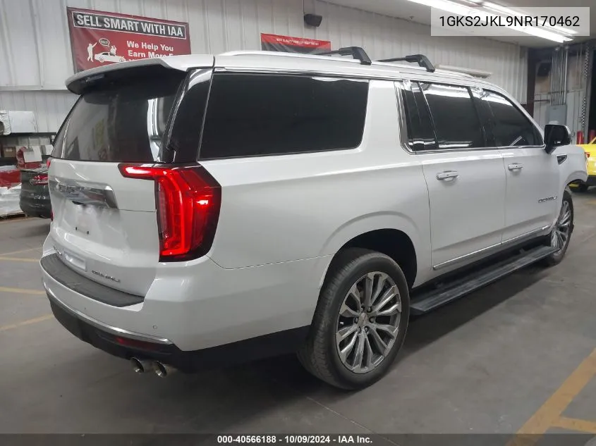 1GKS2JKL9NR170462 2022 GMC Yukon Xl 4Wd Denali