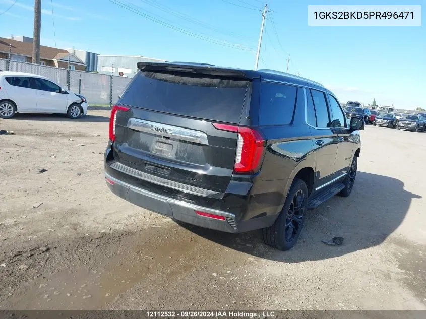 2023 GMC Yukon VIN: 1GKS2BKD5PR496471 Lot: 12112532