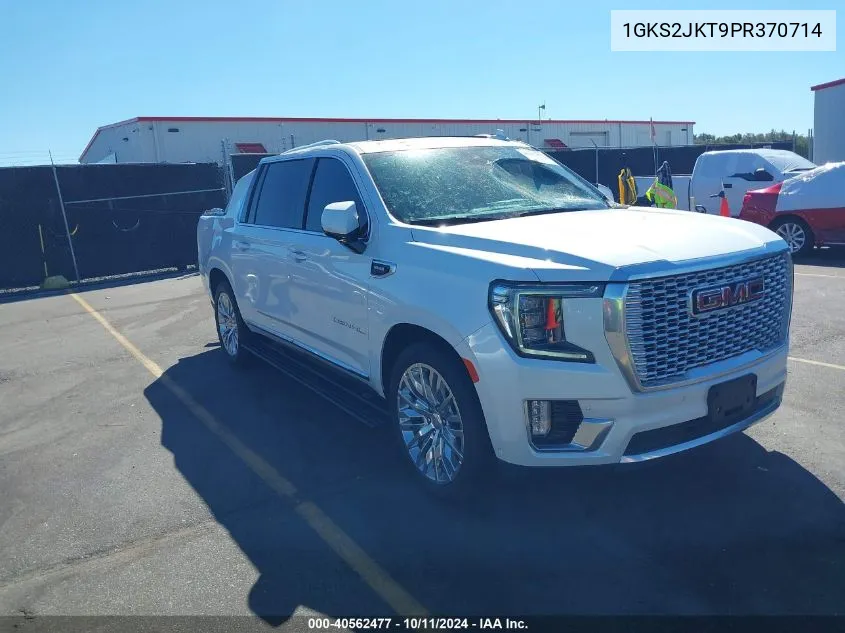 2023 GMC Yukon Xl 4Wd Denali VIN: 1GKS2JKT9PR370714 Lot: 40562477