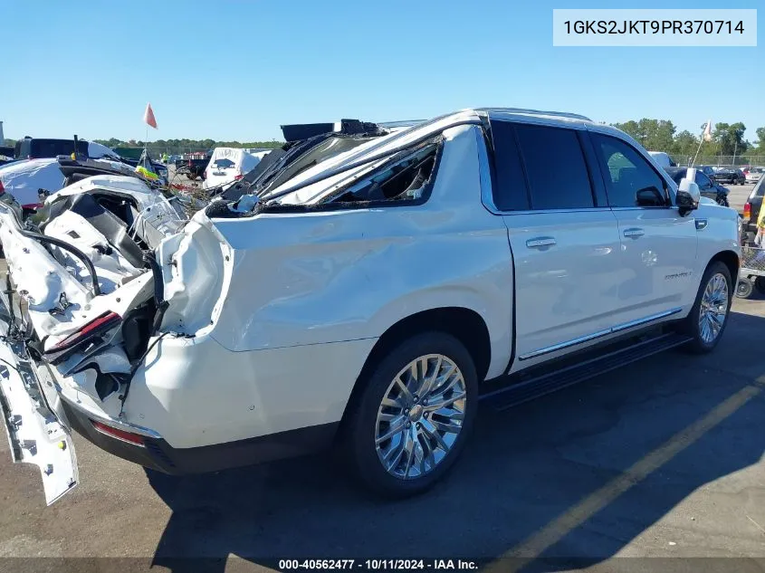 2023 GMC Yukon Xl 4Wd Denali VIN: 1GKS2JKT9PR370714 Lot: 40562477