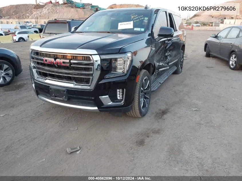 2023 GMC Yukon Xl 4Wd Slt VIN: 1GKS2GKD6PR279606 Lot: 40562896