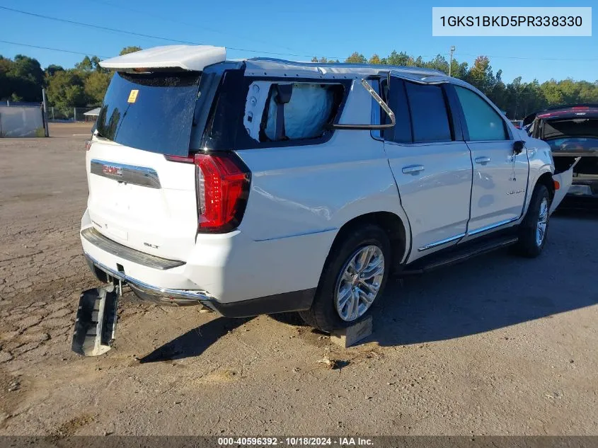 2023 GMC Yukon 2Wd Slt VIN: 1GKS1BKD5PR338330 Lot: 40596392