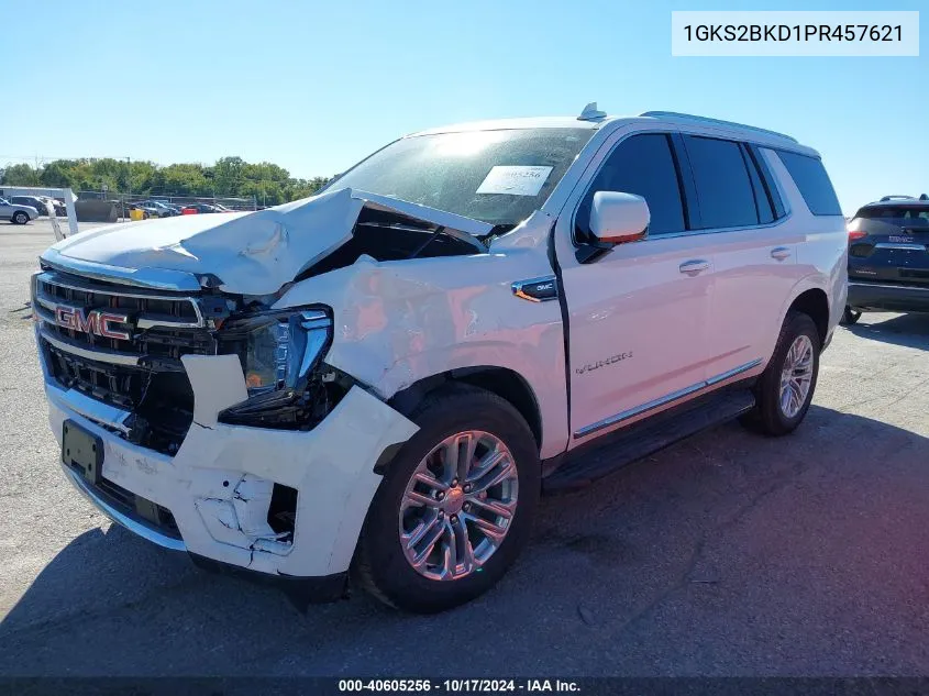 2023 GMC Yukon 4Wd Slt VIN: 1GKS2BKD1PR457621 Lot: 40605256