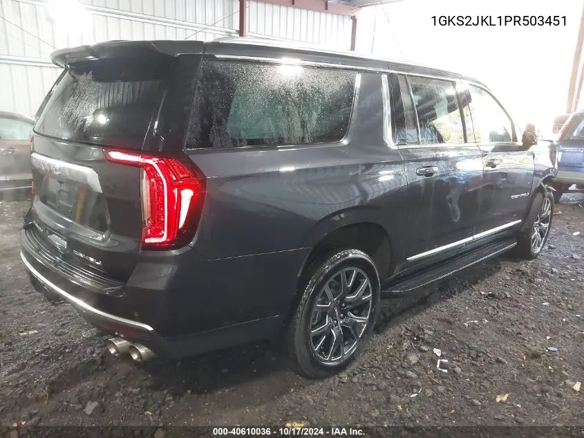 1GKS2JKL1PR503451 2023 GMC Yukon Xl 4Wd Denali