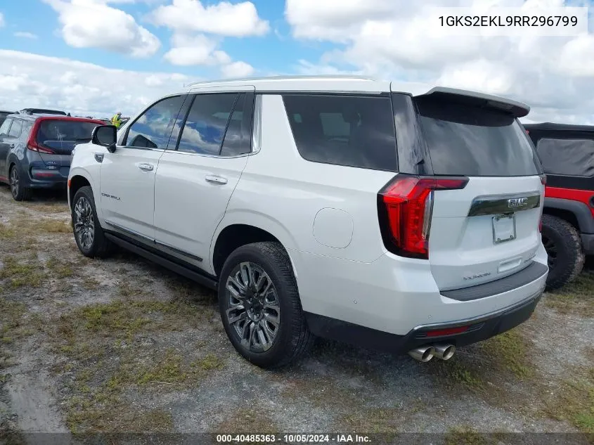 2024 GMC Yukon Denali Ultimate VIN: 1GKS2EKL9RR296799 Lot: 40485363