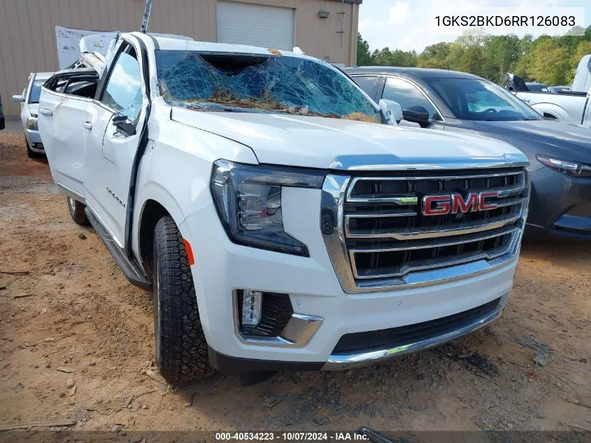 2024 GMC Yukon 4Wd Slt VIN: 1GKS2BKD6RR126083 Lot: 40534223