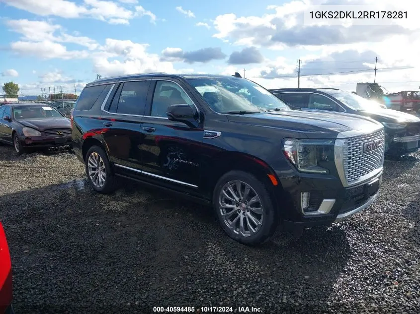 1GKS2DKL2RR178281 2024 GMC Yukon 4Wd Denali