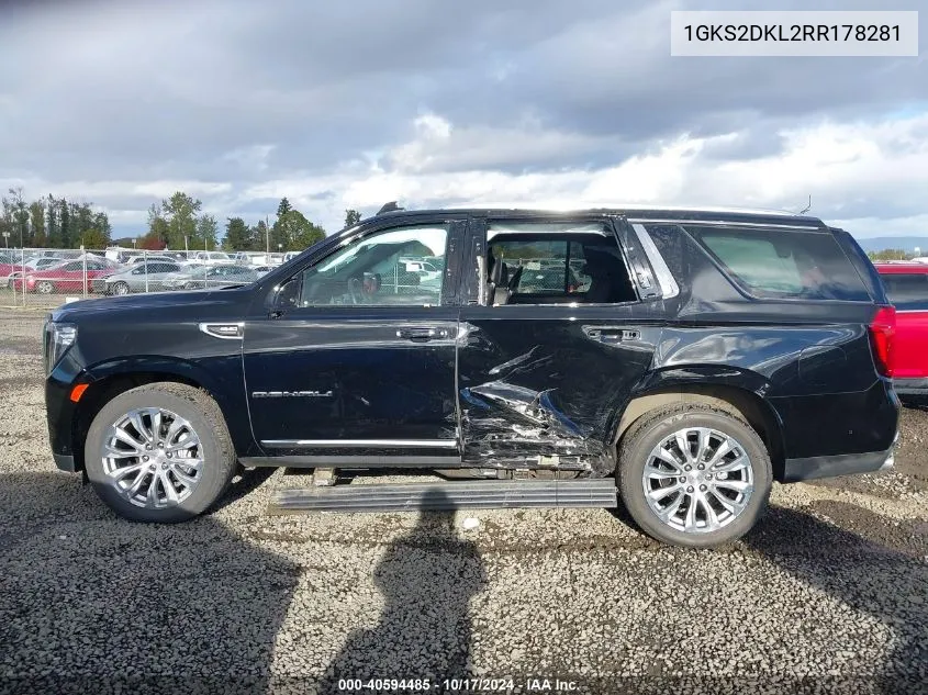 1GKS2DKL2RR178281 2024 GMC Yukon 4Wd Denali