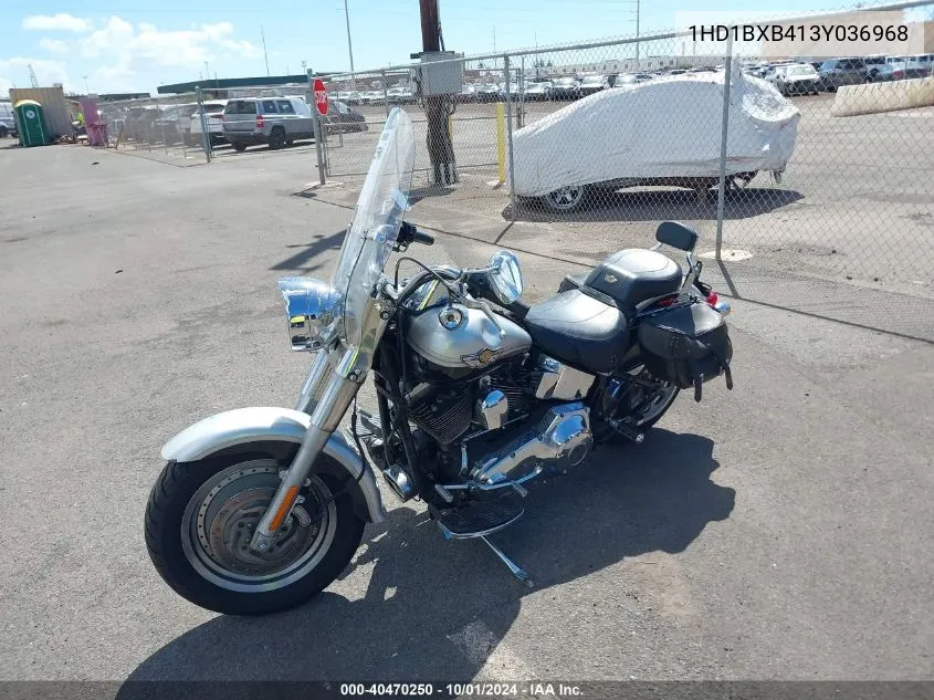 2003 Harley-Davidson Flstfi Anniversary VIN: 1HD1BXB413Y036968 Lot: 40470250