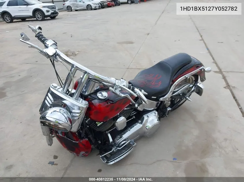 2007 Harley-Davidson Flstf VIN: 1HD1BX5127Y052782 Lot: 40812235