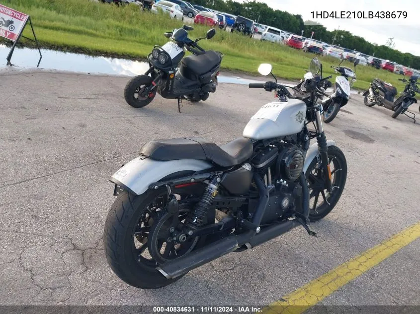 2020 Harley-Davidson Xl883 N VIN: 1HD4LE210LB438679 Lot: 40834631