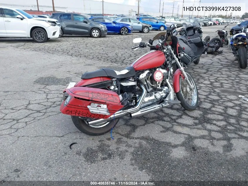 2009 Harley-Davidson Xl1200 C VIN: 1HD1CT3399K427308 Lot: 40835746