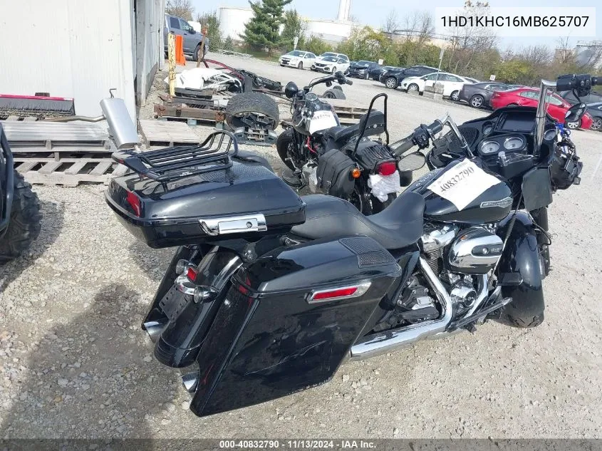 2021 Harley-Davidson Fltrx VIN: 1HD1KHC16MB625707 Lot: 40832790