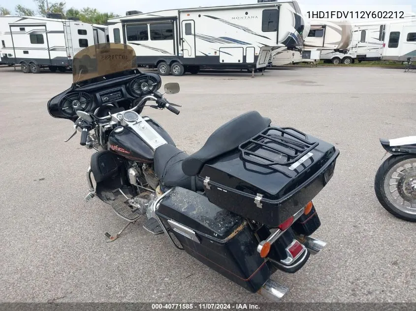 2002 Harley-Davidson Flhr VIN: 1HD1FDV112Y602212 Lot: 40771585