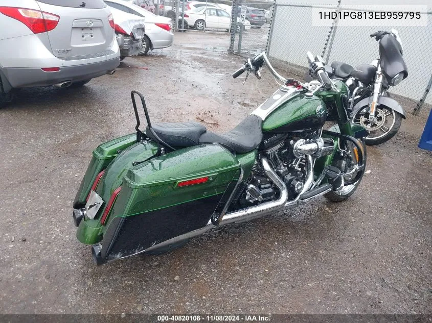 2014 Harley-Davidson Flhrse4 Cvo VIN: 1HD1PG813EB959795 Lot: 40820108