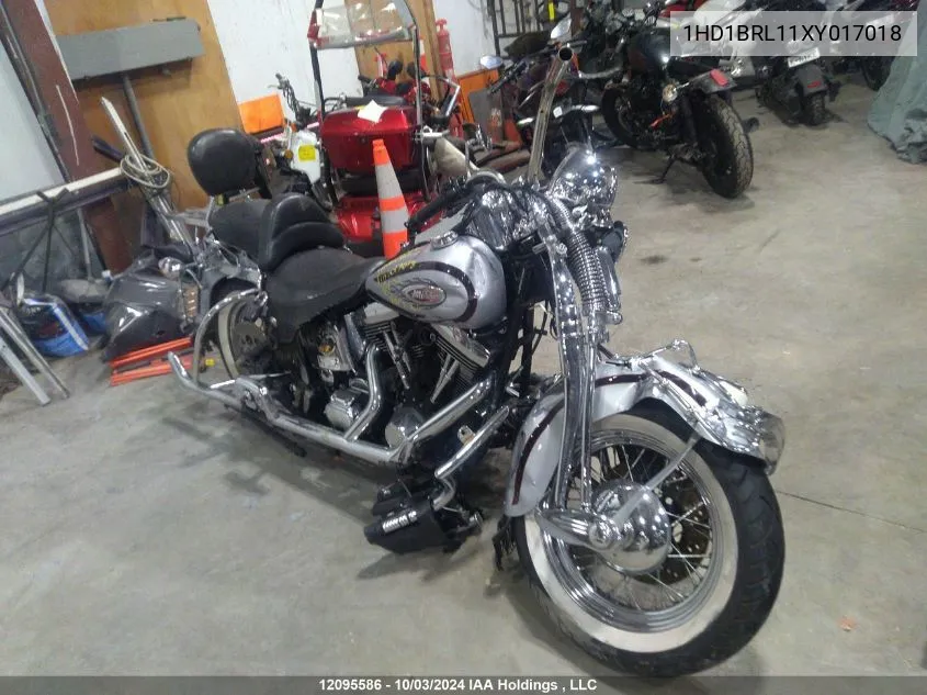 1999 Harley-Davidson Flsts VIN: 1HD1BRL11XY017018 Lot: 12095586