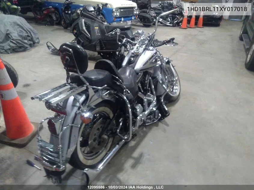 1999 Harley-Davidson Flsts VIN: 1HD1BRL11XY017018 Lot: 12095586