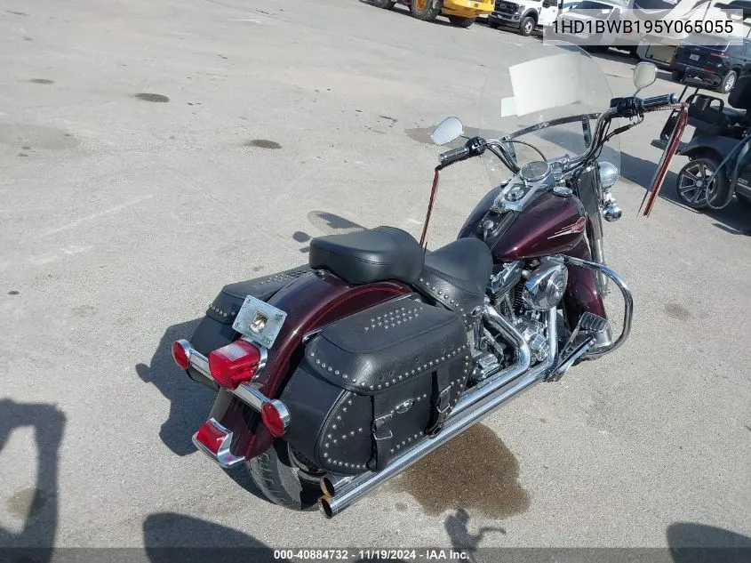 2005 Harley-Davidson Flstci VIN: 1HD1BWB195Y065055 Lot: 40884732