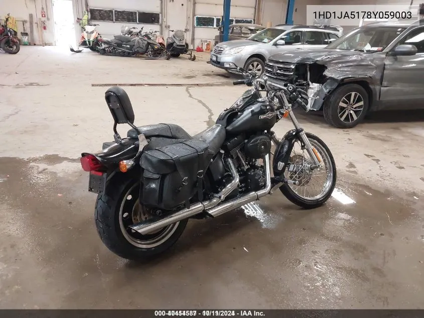 2008 Harley-Davidson Fxstb VIN: 1HD1JA5178Y059003 Lot: 40454587