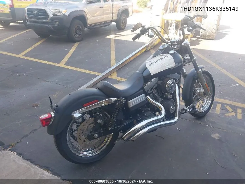 1HD1GX1136K335149 2006 Harley-Davidson Fxdbi