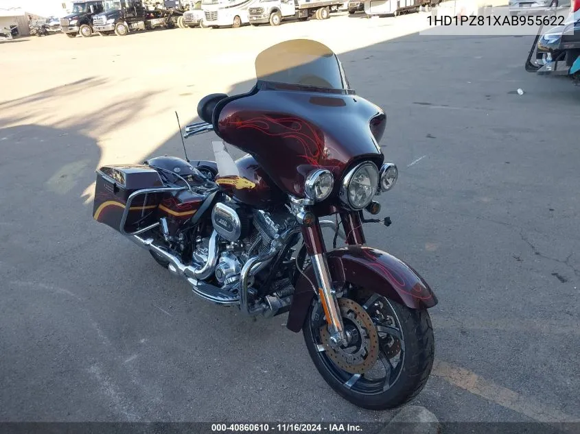 2010 Harley-Davidson Flhxse VIN: 1HD1PZ81XAB955622 Lot: 40860610