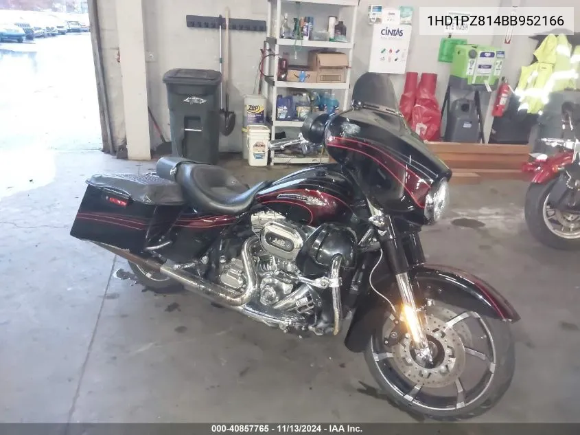 2011 Harley-Davidson Flhxse2 VIN: 1HD1PZ814BB952166 Lot: 40857765