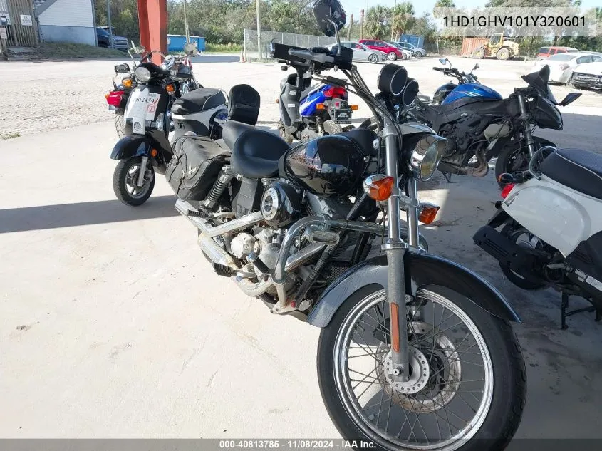 2001 Harley-Davidson Fxd VIN: 1HD1GHV101Y320601 Lot: 40813785