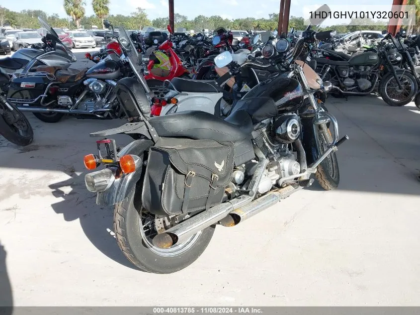 2001 Harley-Davidson Fxd VIN: 1HD1GHV101Y320601 Lot: 40813785