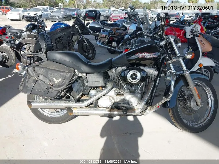 2001 Harley-Davidson Fxd VIN: 1HD1GHV101Y320601 Lot: 40813785