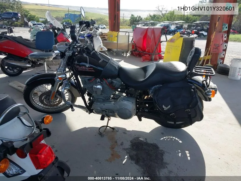 2001 Harley-Davidson Fxd VIN: 1HD1GHV101Y320601 Lot: 40813785