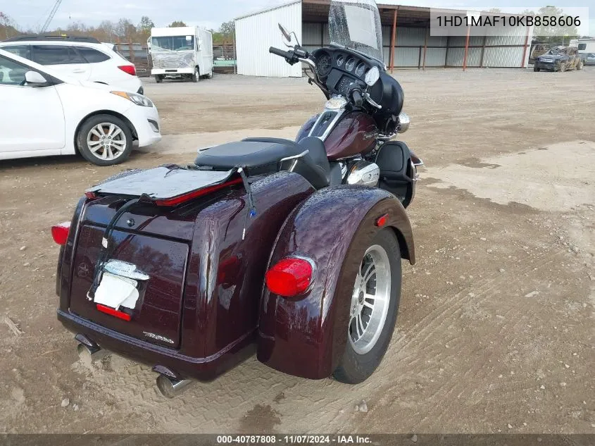 2019 Harley-Davidson Flhtcutg VIN: 1HD1MAF10KB858606 Lot: 40787808