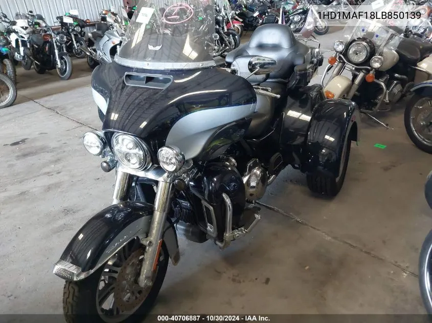 2020 Harley-Davidson Flhtcutg VIN: 1HD1MAF18LB850139 Lot: 40706887