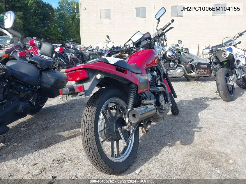 1984 Honda Vt500 Ft VIN: JH2PC1006EM104155 Lot: 40435762