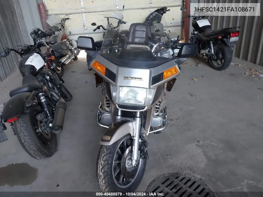 1985 Honda Gl1200 A VIN: 1HFSC1421FA108671 Lot: 40710845