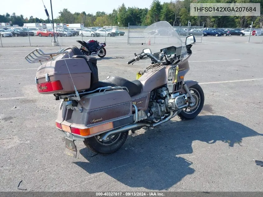 1986 Honda Gl1200 A VIN: 1HFSC142XGA207684 Lot: 40327617