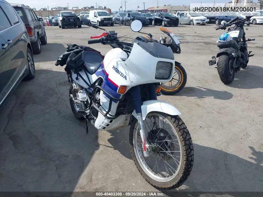 JH2PD0618KM200601 1989 Honda Xl600 V