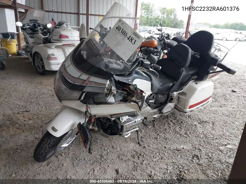 1994 Honda Gl1500 Se VIN: 1HFSC2232RA601376 Lot: 40308483