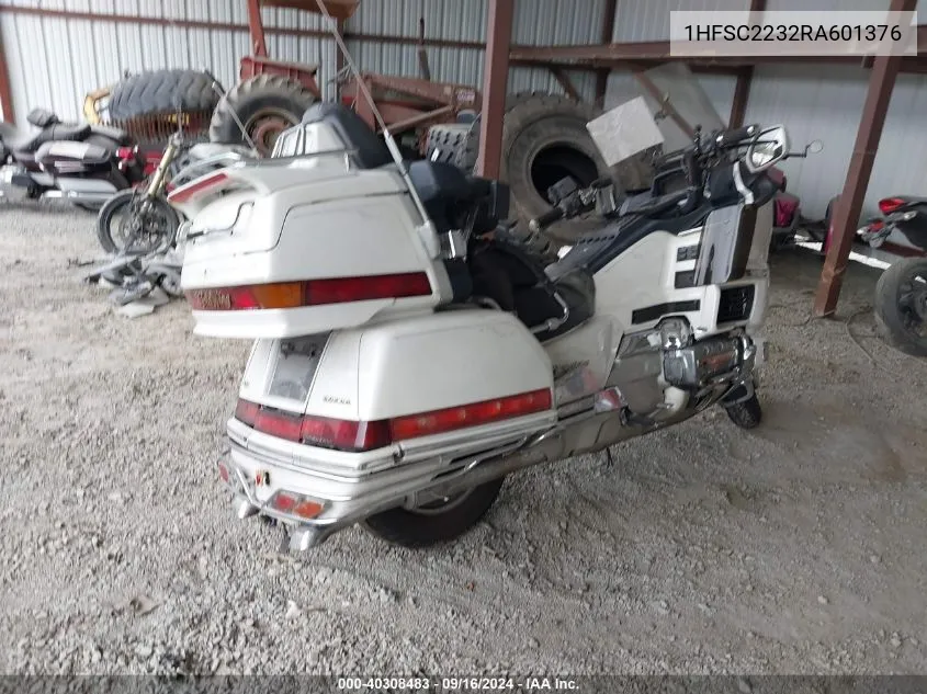 1994 Honda Gl1500 Se VIN: 1HFSC2232RA601376 Lot: 40308483