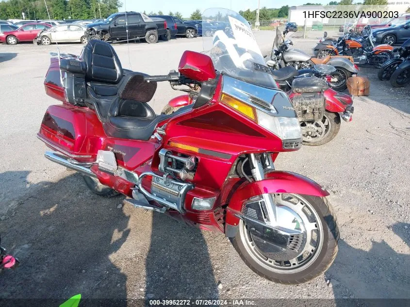 1997 Honda Gl1500 Se12 VIN: 1HFSC2236VA900203 Lot: 39952272