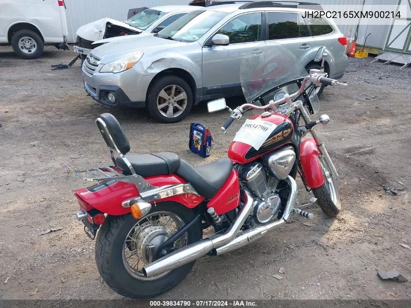 1999 Honda Vt600 Cd2 VIN: JH2PC2165XM900214 Lot: 39834790